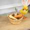 9" Orange & Yellow Fabric Carrot Easter Decorations Set